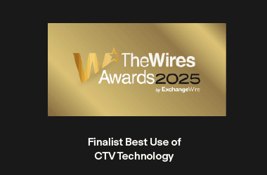 The Wires Awards 2025 Badge - Finalist Best Use of CTV Technology